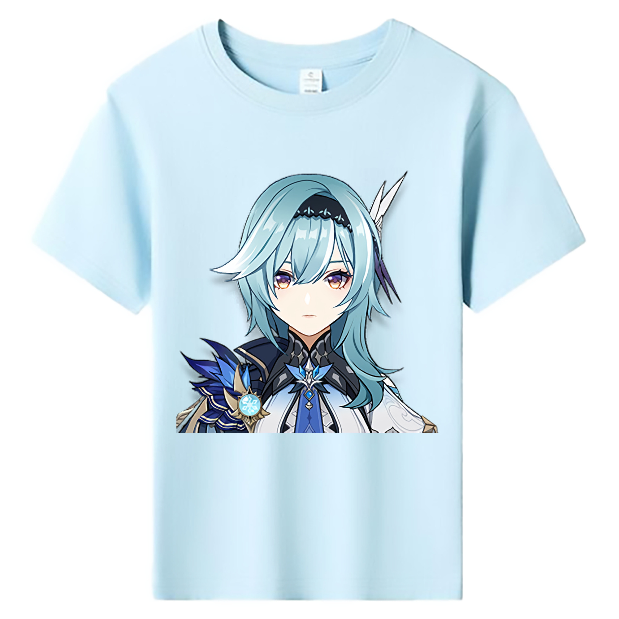 げんし神 优菈 ゆうら genshin Yūra 綿100％キッズTシャツ（フロントプリント）